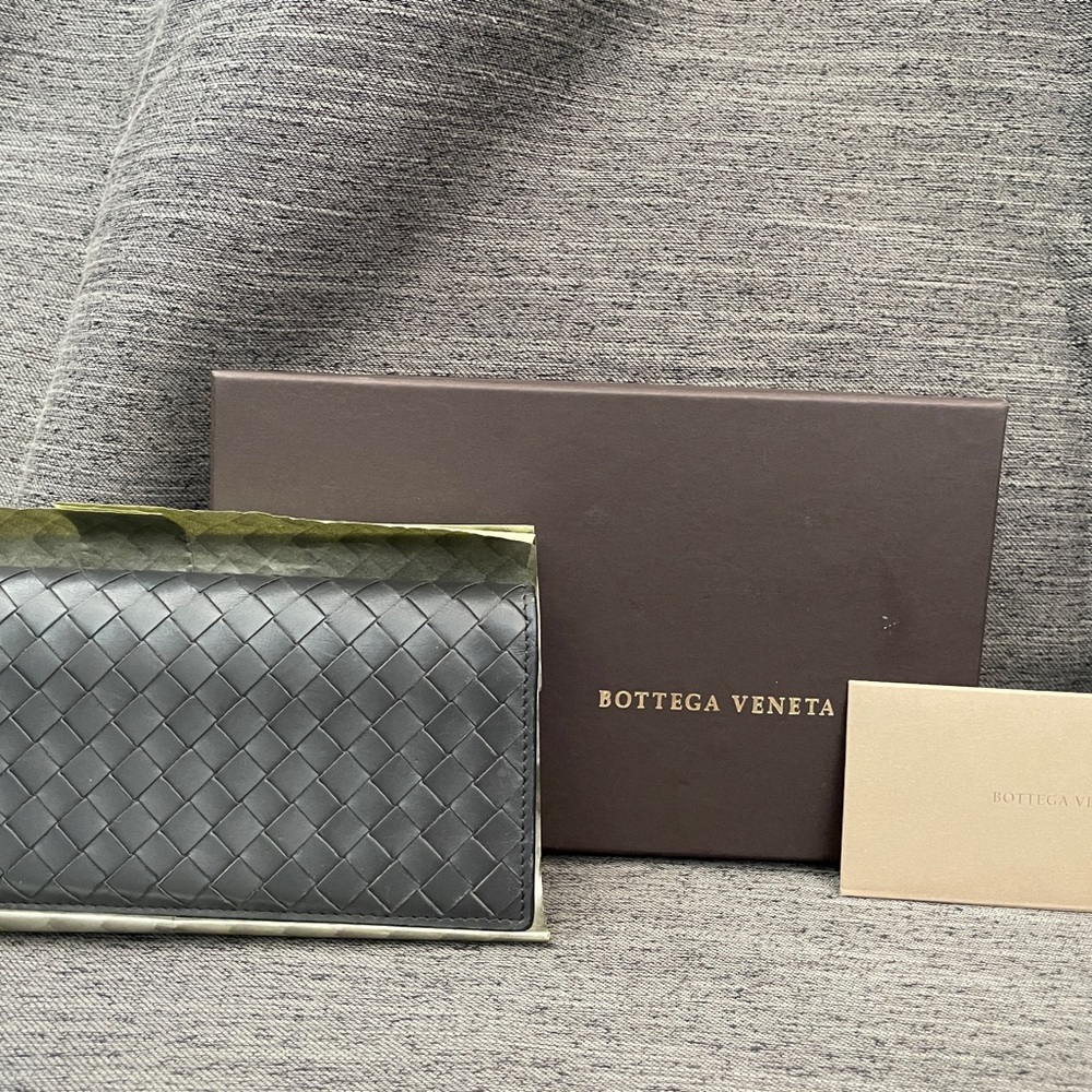 Bottega Veneta long double fold Wallet